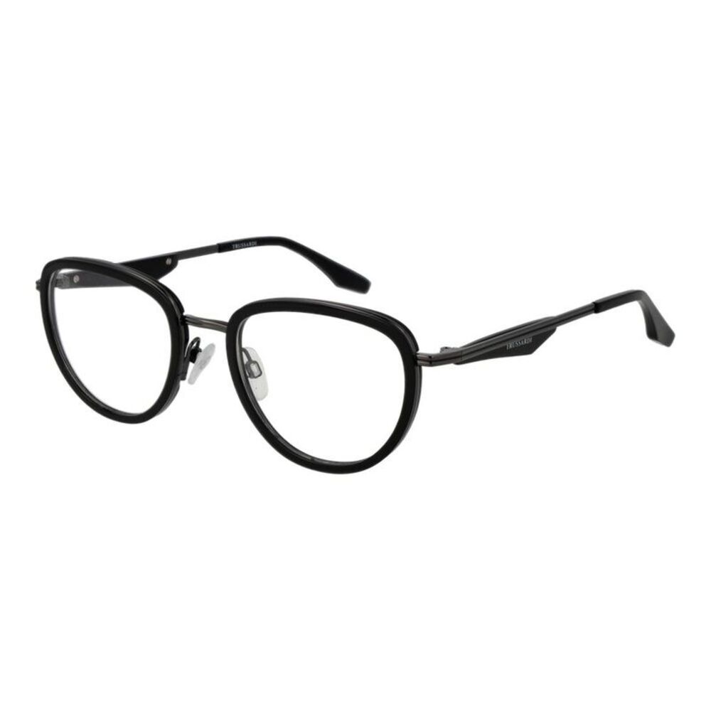 Trussardi Black Metal & Plastic Glasses Men's (Frames)